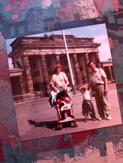 Us in front of the Brandenburg Gate
